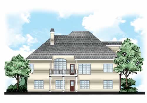Illustration of Holland House plan